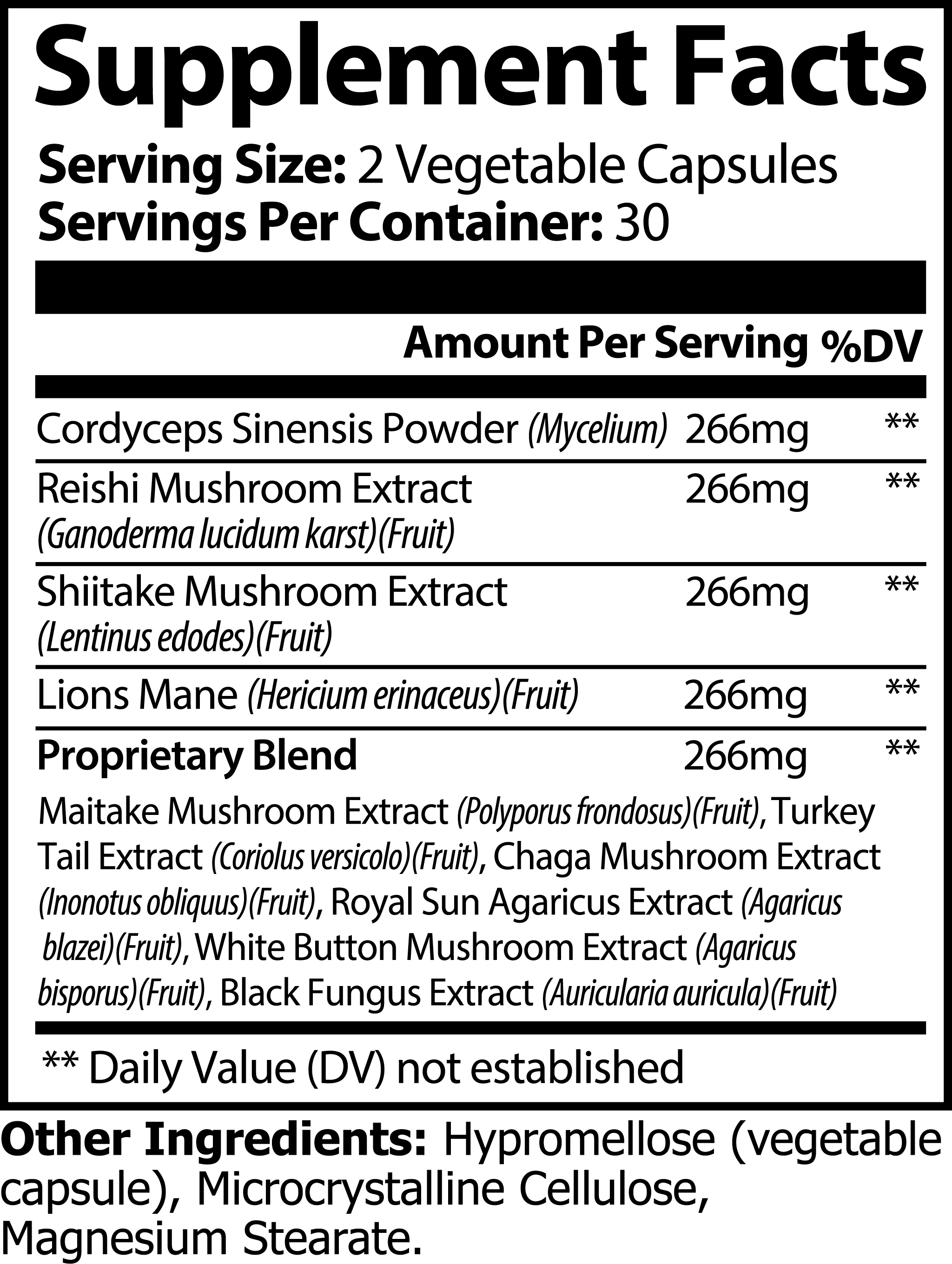 Ultimate Mushroom Complex